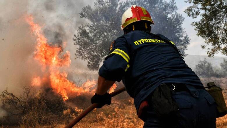 Φωτιές στην Ελλάδα: Καλύτερη εικόνα σε Πάρνηθα και Βοιωτία, συνεχίζεται η μάχη στον Έβρο