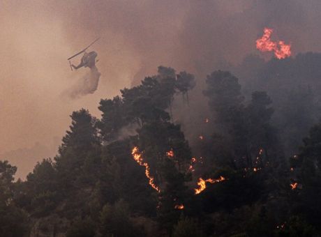 Κίνδυνος Πυρκαγιάς: Υψηλός στα νησιά του Αιγαίου και σε κομμάτια της Στερεάς Ελλάδας, Πελοποννήσου και Θράκης