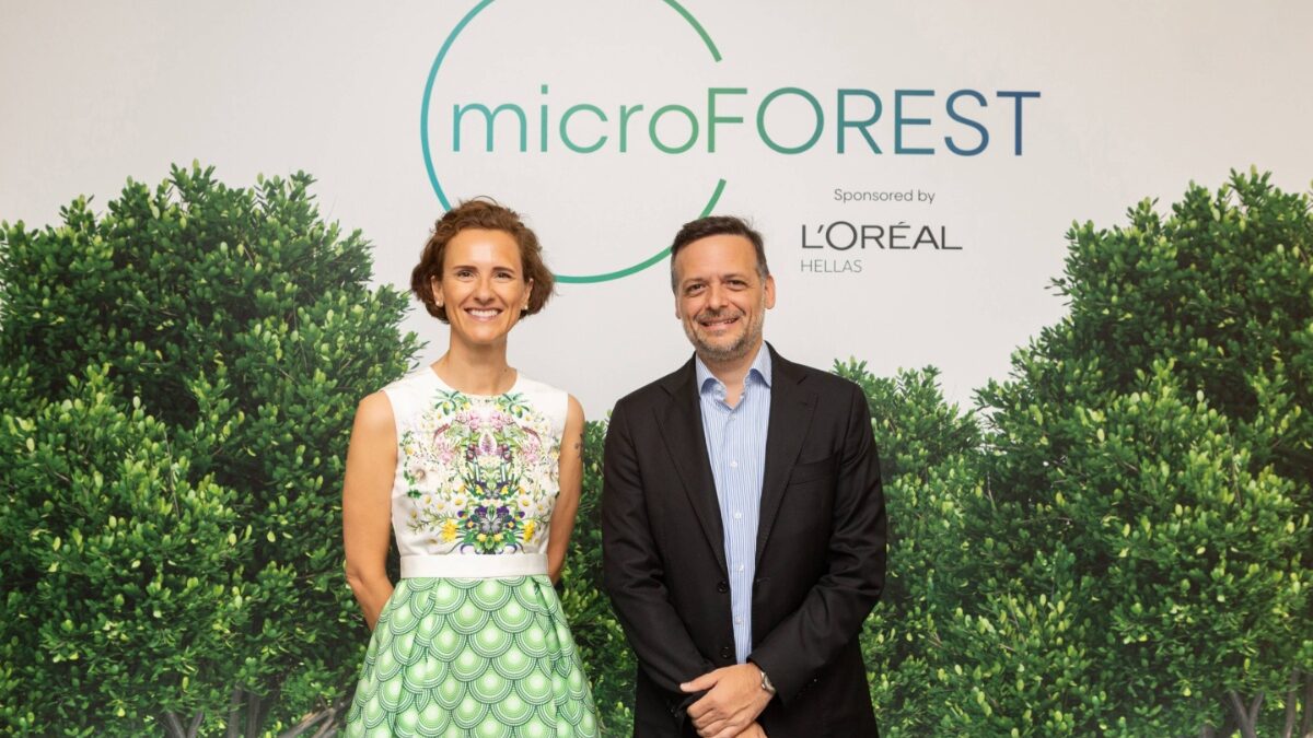 Δημιουργία ενός micro Forest στην περιοχή της Αθήνας από την L’Oréal Hellas σε συνεργασία με τον δήμο Αθηναίων