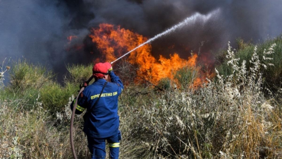 Πυρκαγιά σε δασική έκταση στη Χίο – Μήνυμα του 112 για απομάκρυνση των κατοίκων της περιοχής Μετόχι