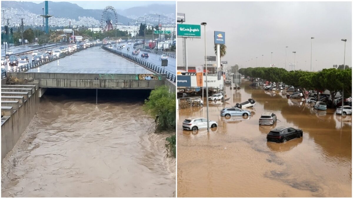 Ποιες περιοχές της Αττικής θα κινδύνευαν περισσότερο αν «χτυπούσε» ένα παρόμοιο φαινόμενο που έπληξε τη Βαλένθια