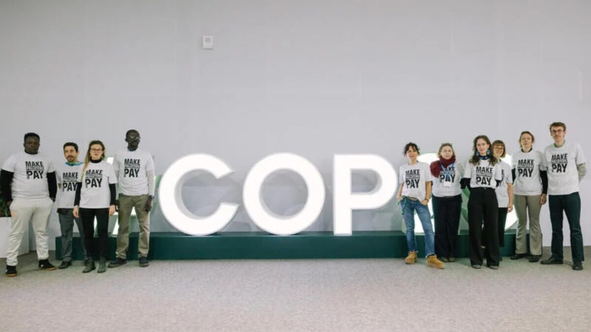 Greenpeace για την COP29: Αυτό δεν ήταν συμφωνία, ήταν παρωδία