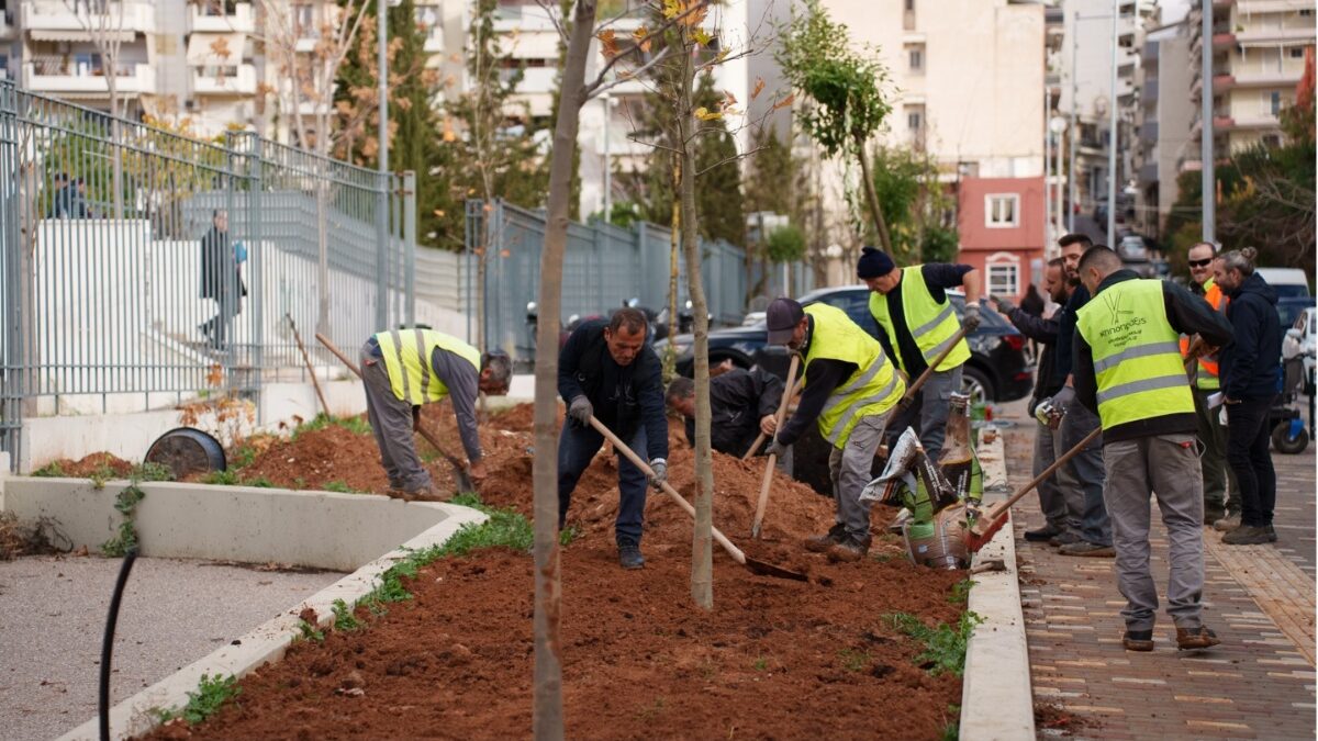 Δήμος Αθηναίων: Ένας νέος χώρος πρασίνου δημιουργείται στη γειτονιά των Αμπελοκήπων