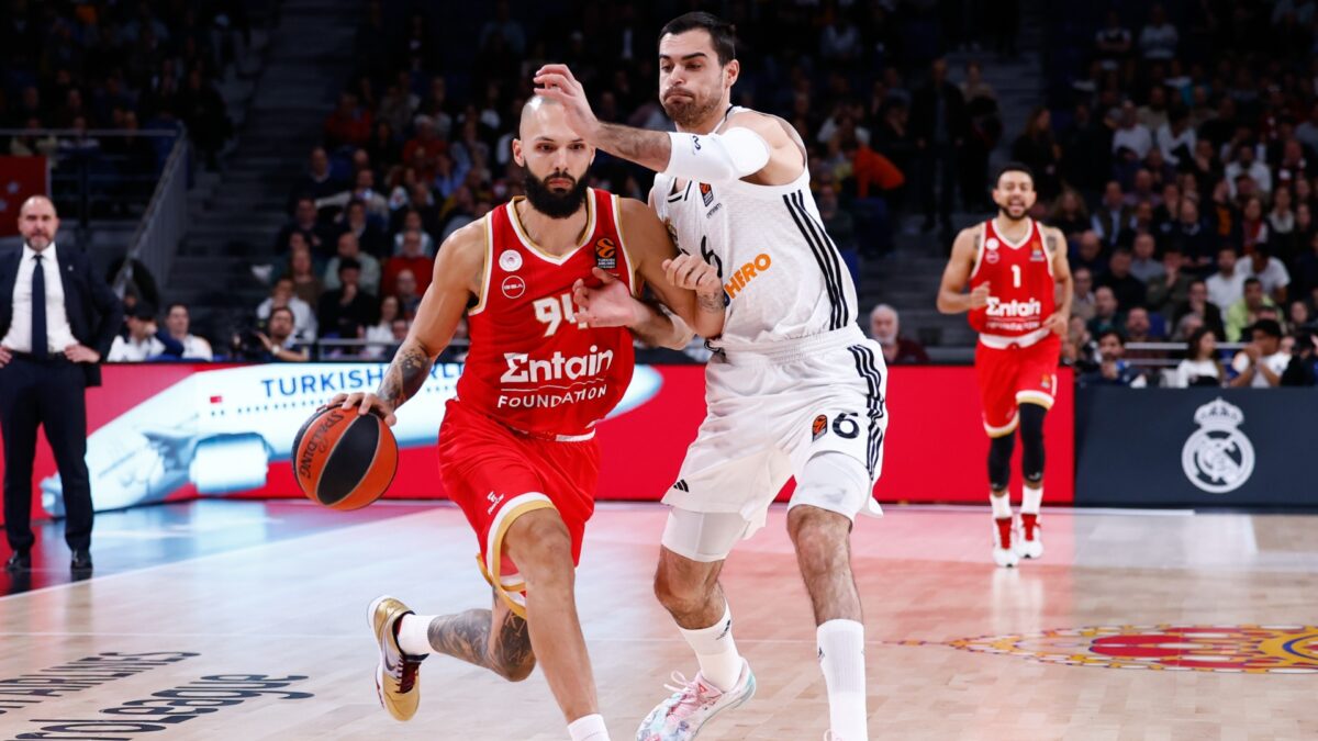 Euroleague: Με ρεσιτάλ Φουρνιέ από τα 6,75 ο Ολυμπιακός πέρασε και από τη Μαδρίτη, 96-86 την Ρεάλ – Βίντεο