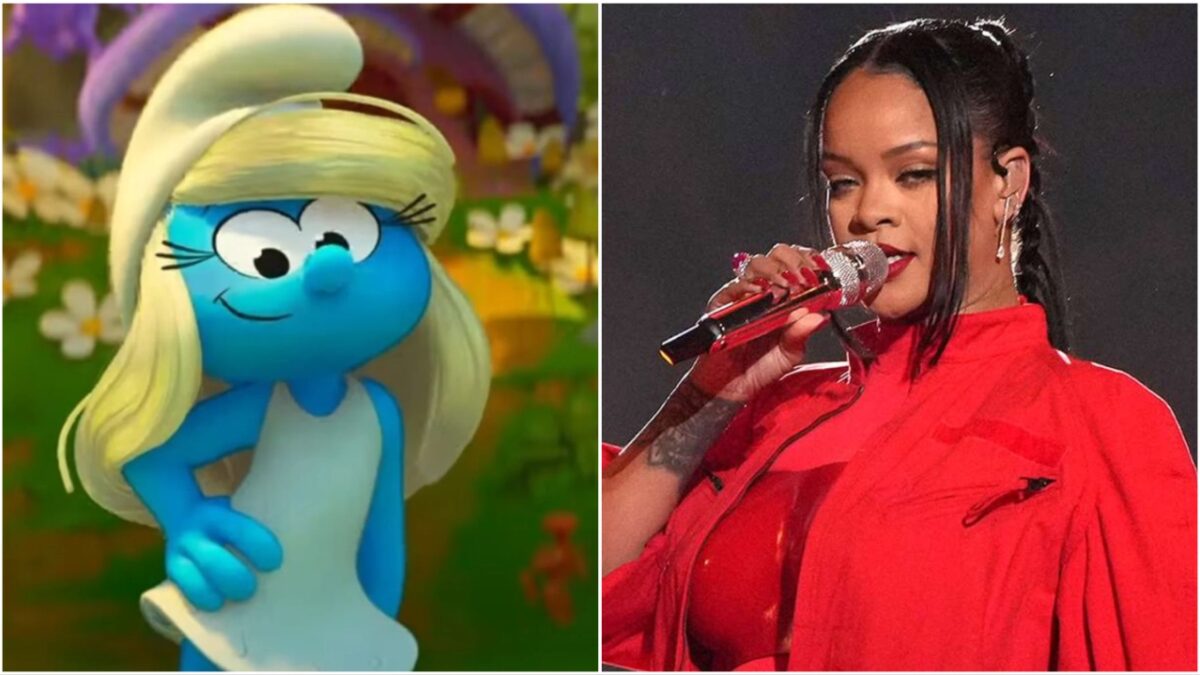 Η Rihanna τραγουδά ως Στρουμφίτα στο τρέιλερ της νέας ταινίας «The Smurfs» – Βίντεο