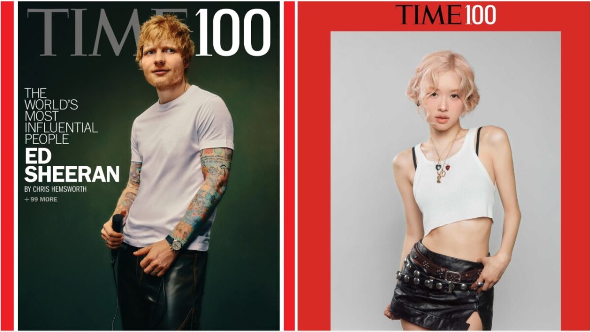 Time: Οι Ed Sheeran και Rosé στους 100 ανθρώπους με τη μεγαλύτερη επιρροή το 2025