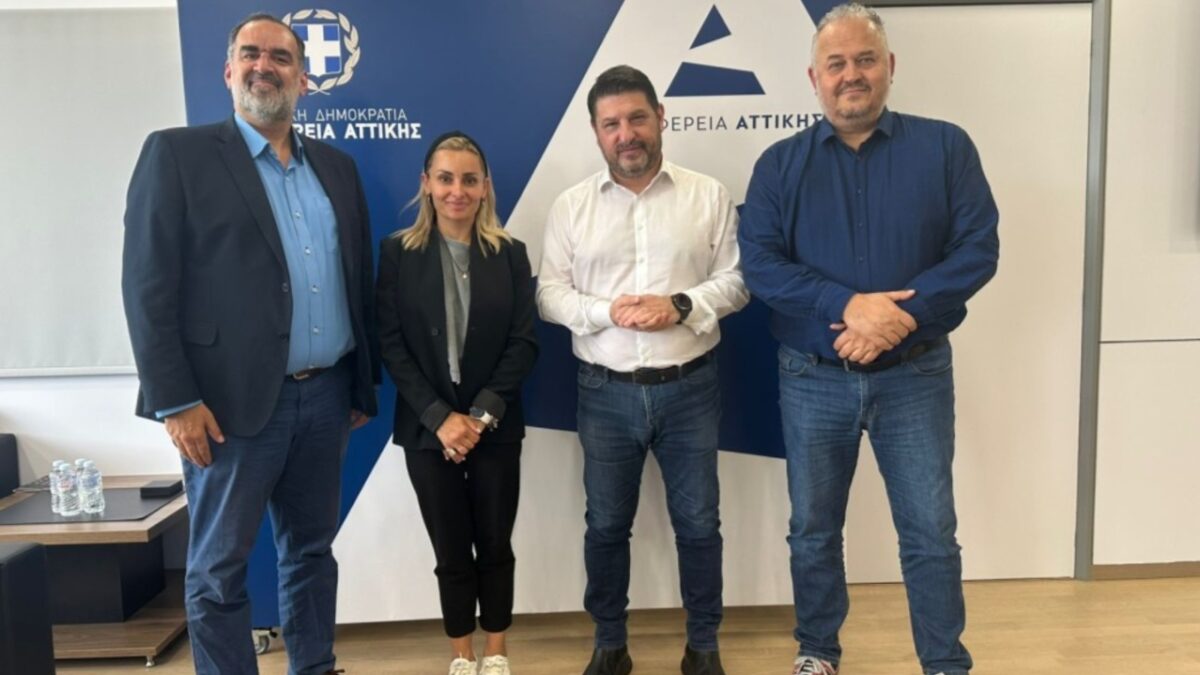 Συνάντηση του Χαρδαλία με τη διοίκηση της ΕΟΑΚ: «Στηρίζουμε ενεργά τις προσπάθειες της ομοσπονδίας για τη διοργάνωση των Ολυμπιακών Αγώνων Κωφών το 2029 στην Αττική