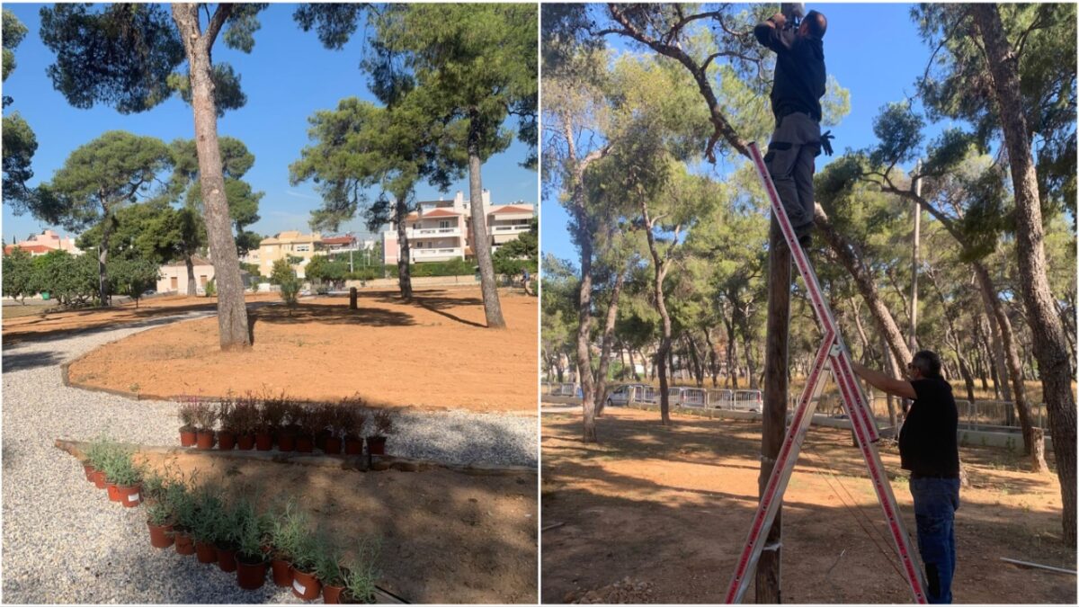 Ένα νέο πάρκο στο Ηλιακό Χωριό του Δήμου Λυκόβρυσης-Πεύκης