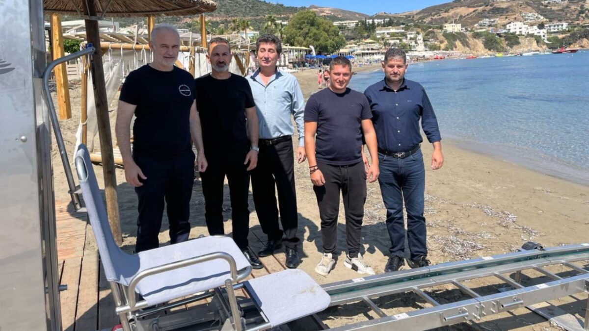 Ολοκληρώθηκε από τον Δήμο Μυλοποτάμου το έργο προσβασιμότητας για άτομα με αναπηρία, στις παραλίες Μπαλί και Σισών