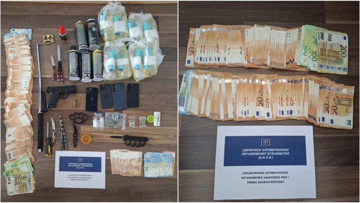 Εξάρθρωση δύο εγκληματικών οργανώσεων οπαδών ομάδας που διακινούσαν ναρκωτικά και πραγματοποιούσαν επιθέσεις σε οπαδούς άλλων ομάδων – 12 συλλήψεις