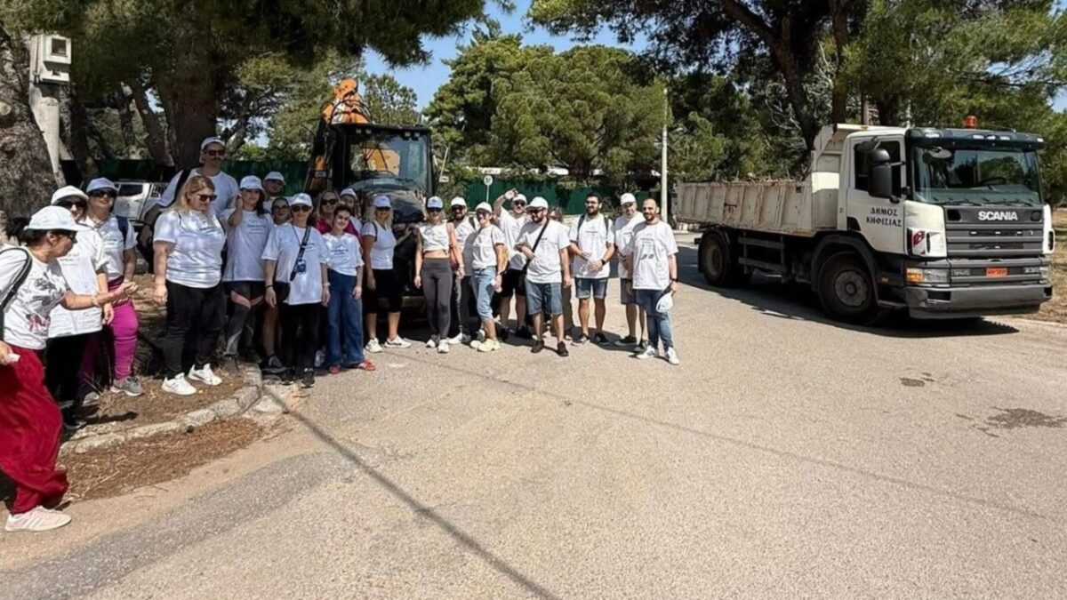Δήμος Κηφισιάς & MEDIATEL SA ένωσαν τις δυνάμεις τους στην εθελοντική δράση καθαρισμού του δάσους Κεφαλαρίου