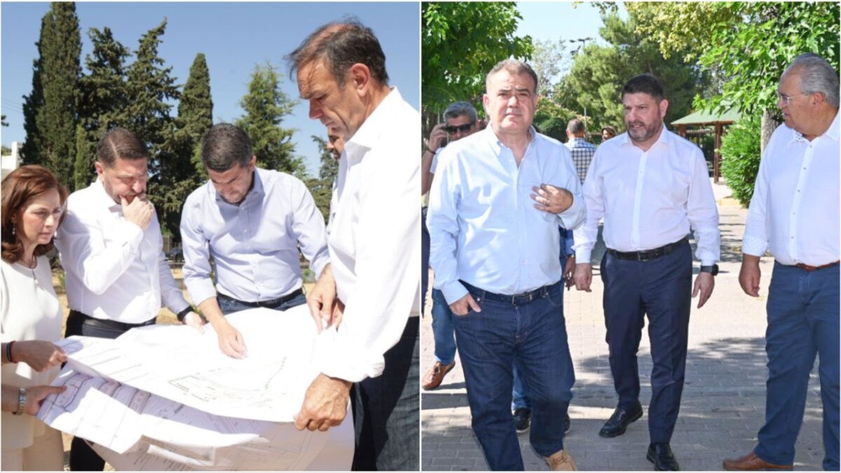 Αυτοψία Χαρδαλία στα έργα που χρηματοδοτεί η περιφέρεια Αττικής σε Κηφισιά, Παλλήνη και Κινέτα: «Δεν επενδύουμε σε υποσχέσεις, αλλά σε έργα ουσίας»
