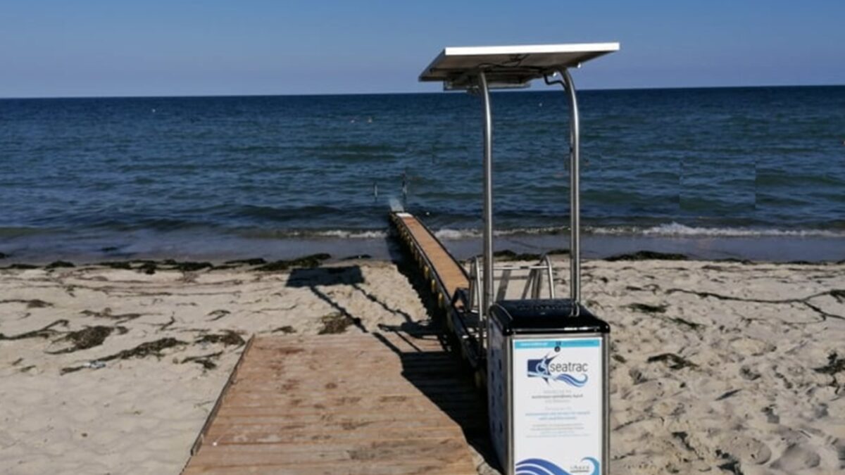 Δήμος Θερμαϊκού: Επανατοποθετείται το Sea Track στους Νέους Επιβάτες για την πρόσβαση των ατόμων με αναπηρία στη θάλασσα
