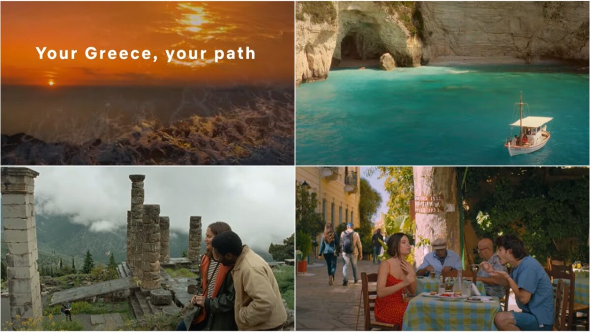 Your Greece, your Path: ΕΟΤ και Netflix συνεργάστηκαν σε ένα νέο βίντεο για τον ελληνικό τουρισμό 