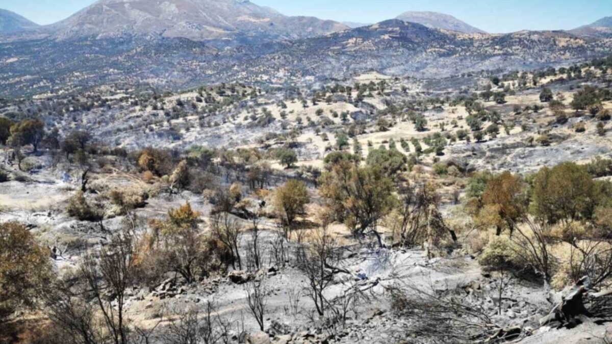 Χρηματοδοτήσεις από το ΥΠΕΣ για τους Δήμους Αγ. Βασιλείου και Αμαρίου για την αντιμετώπιση των ζημιών από τις βραχοπτώσεις και τις πυρκαγιές