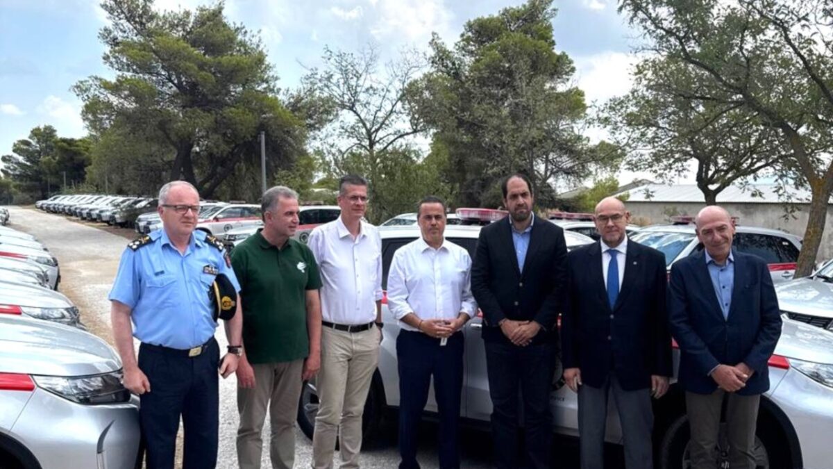 Παραλαβή 50 νέων οχημάτων 4Χ4 από τη Δασική Υπηρεσία, στο πλαίσιο του Εθνικού Προγράμματος Πολιτικής Προστασίας «ΑΙΓΙΣ»