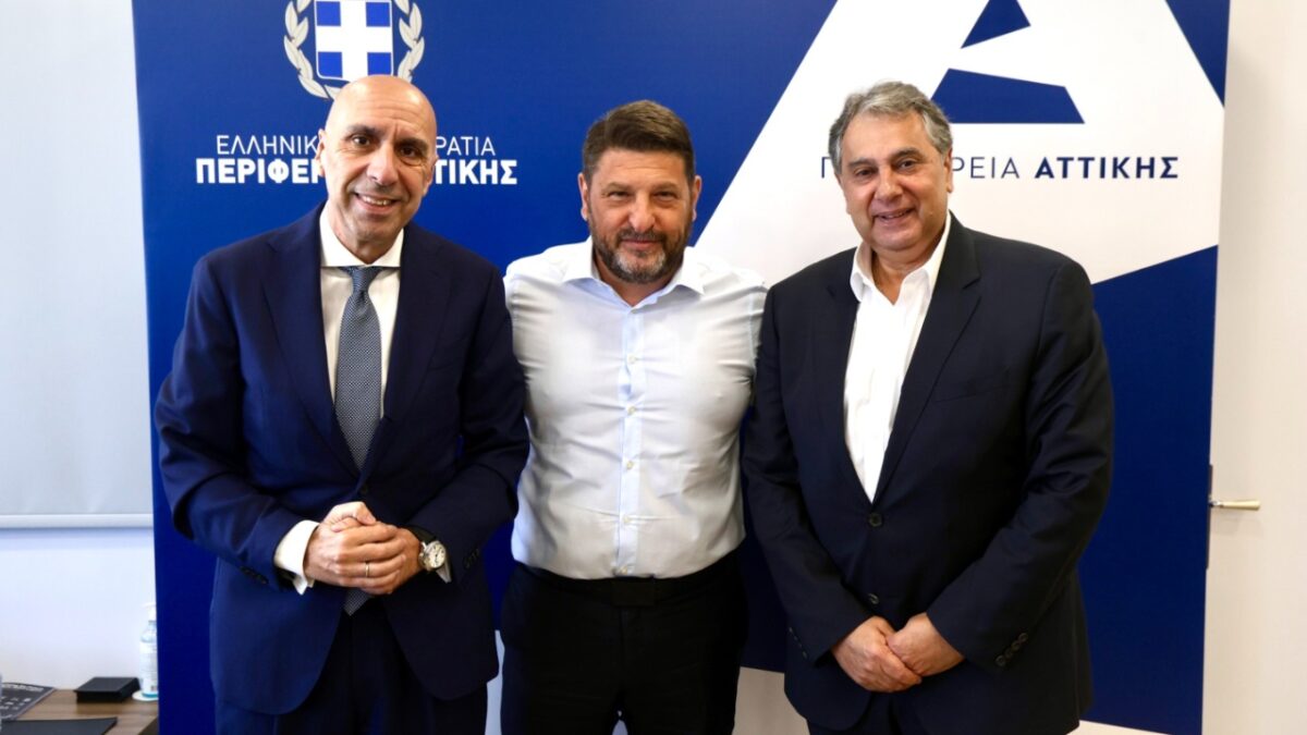 Η ενίσχυση της παραγωγικής βάσης της Αττικής, το θέμα συνάντησης του περιφερειάρχη Αττικής με τους προέδρους ΕΒΕΑ και ΕΒΕΠ