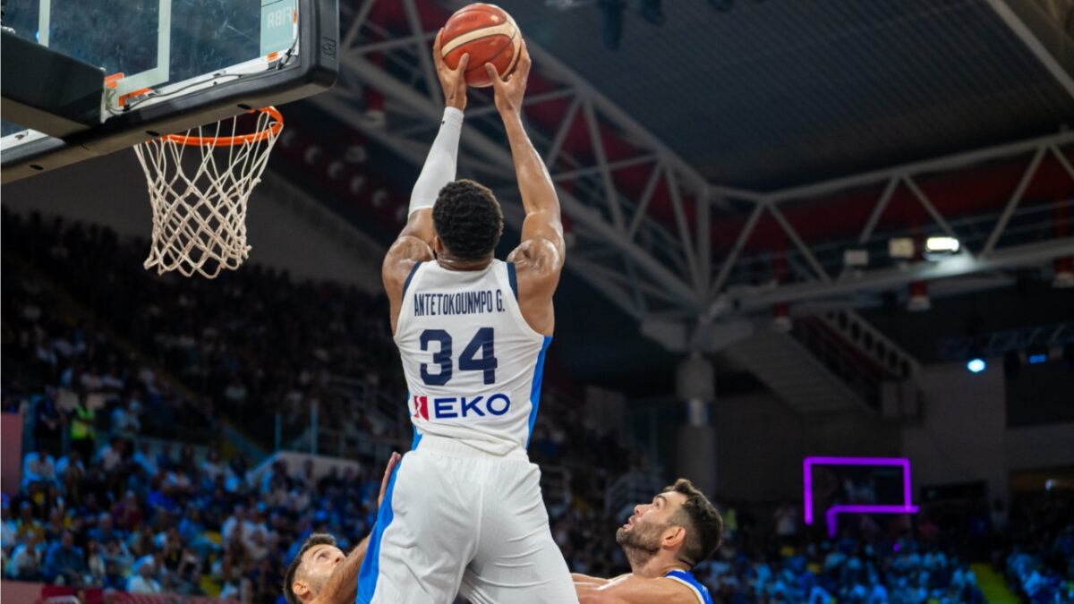 EuroBasket 2025: Ιδανική πρεμιέρα για την Εθνική με 30άρα Γιάννη, 75-66 την Ιταλία στην Κύπρο