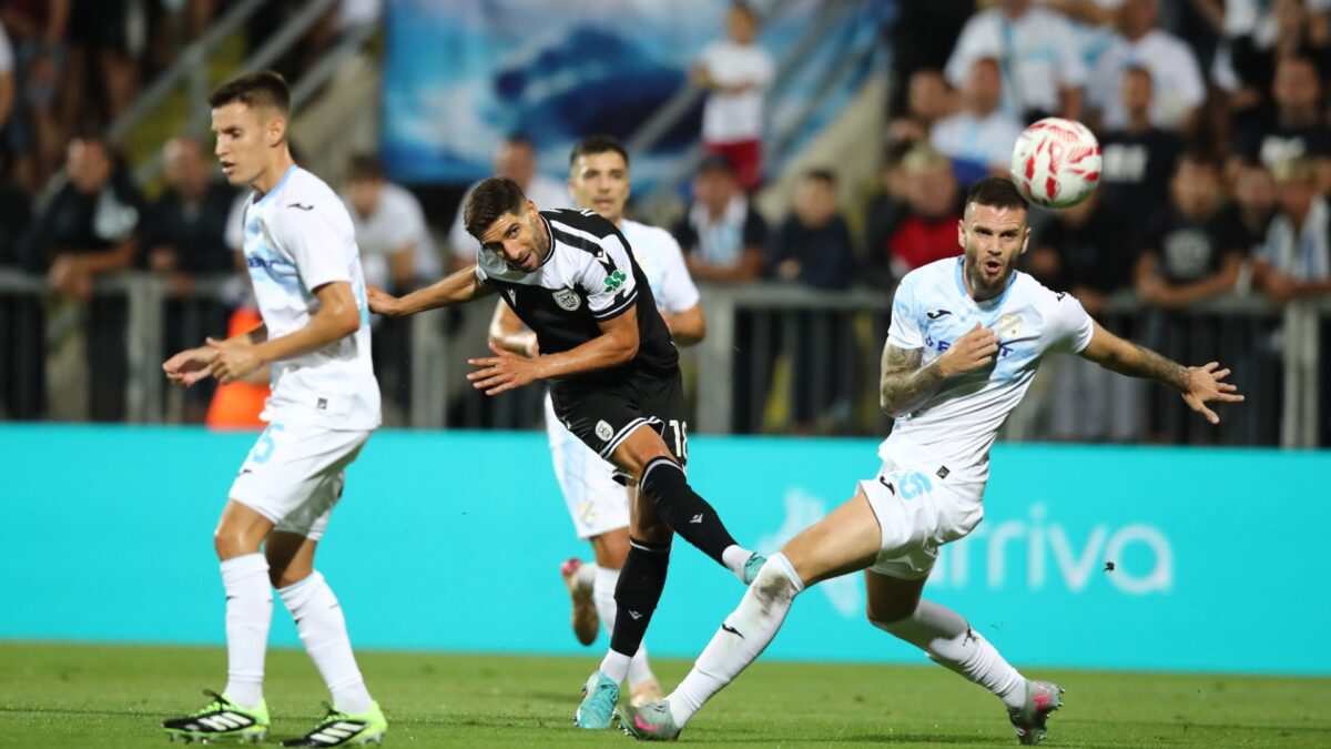 Europa League: Έχασε ο ΠΑΟΚ με 1-0 στην Κροατία από τη Ριέκα αλλά ελπίζει σε ανατροπή την Τούμπα