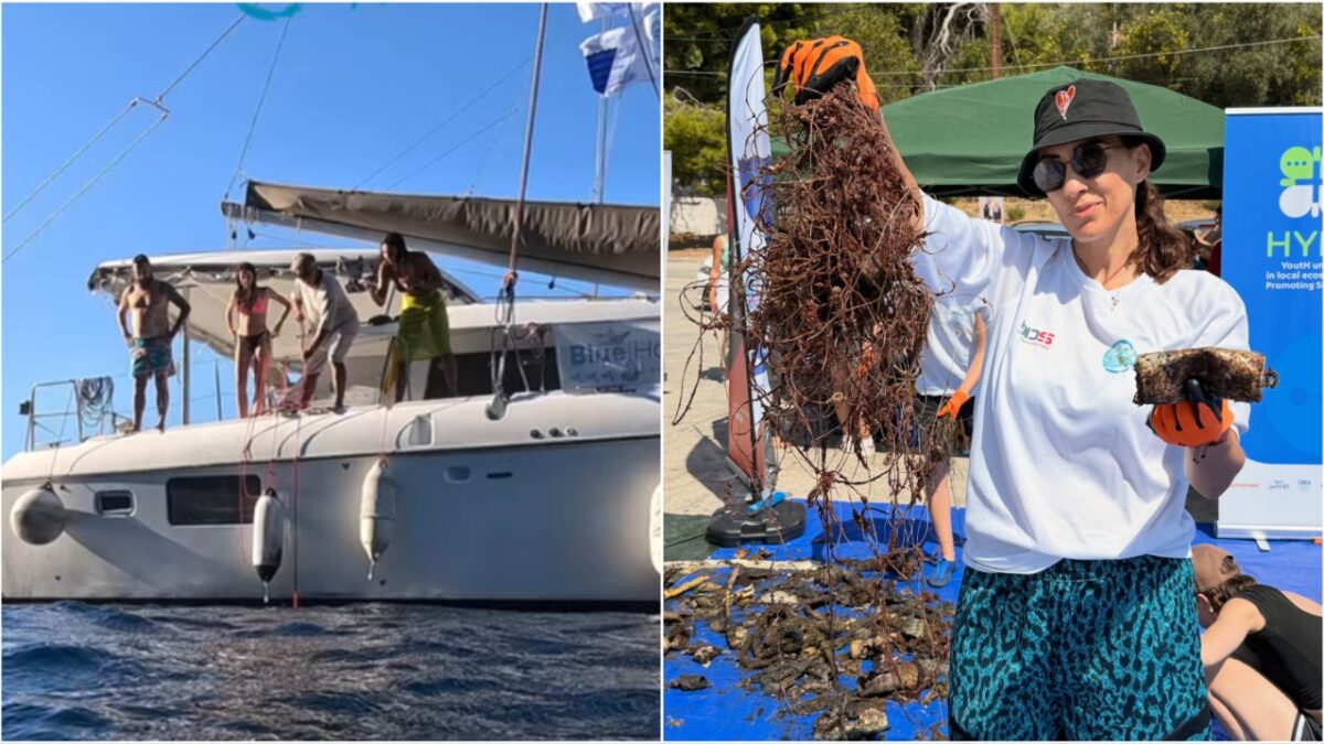 Greek Eco Project: “Μαγνήτισαν” μεταλλικά απορρίμματα από τον βυθό του Θερμαϊκού – Δείτε βίντεο