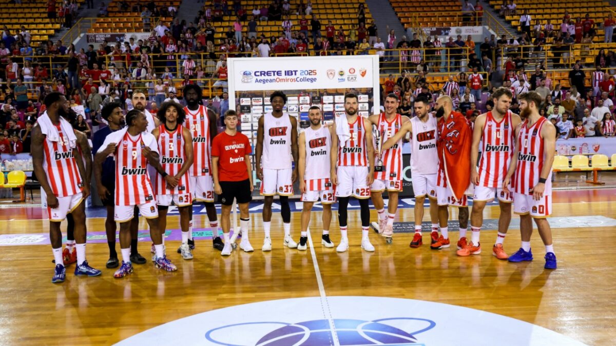 International Basket Tournament Crete: Στην πρώτη θέση ο Ολυμπιακός, 86-83 τον Ερυθρό Αστέρα στον τελικό