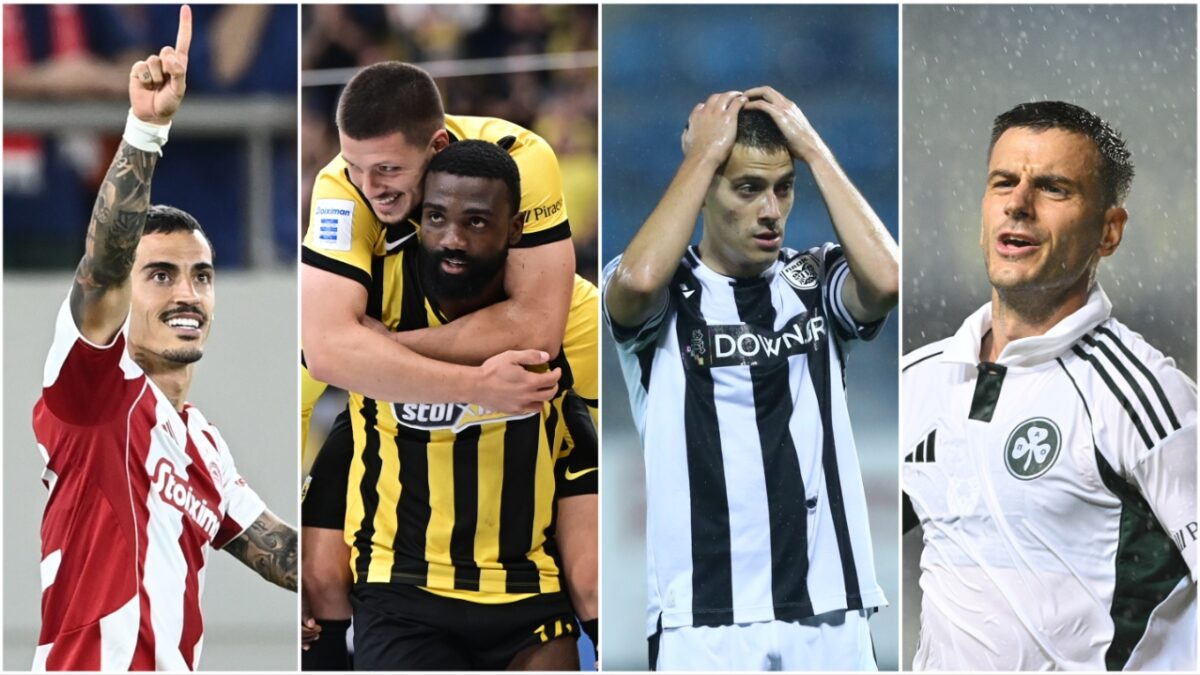 Supe League: Κορυφή για Ολυμπιακό και ΑΕΚ, νέα γκέλα και τρίτος ο ΠΑΟΚ, πρώτη νίκη για Παναθηναϊκό