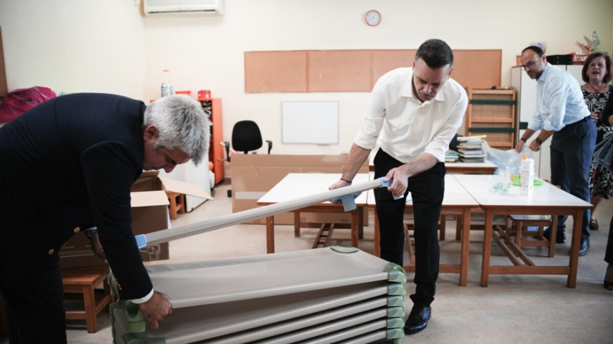 Δήμος Αθηναίων: Τριακόσια τριάντα ένα νέα παιδικά κρεβάτια και 50 στρώματα για τα ολοήμερα νηπιαγωγεία σε Σεπόλια, Κάτω Πατήσια και Κολωνό