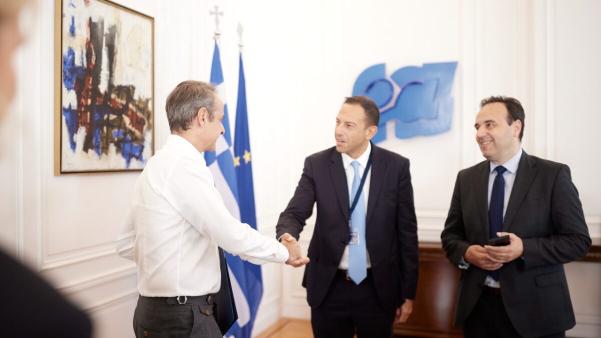 H προστασία των ανηλίκων στην ψηφιακή εποχή το θέμα συναντήσεων του Μητσοτάκη με τους αντιπροέδρους της Κομισιόν και της Google