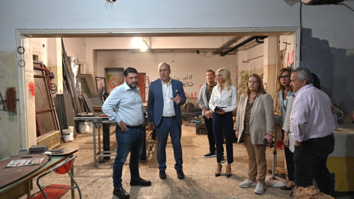 Αυτοψία Χαρδαλιά στα έργα που χρηματοδοτεί η Περιφέρεια Αττικής στον Δήμο Δάφνης-Υμηττού