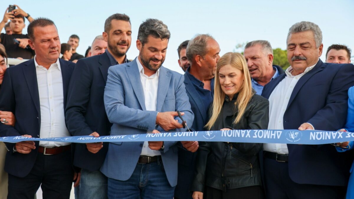 Εγκαινιάστηκε το πρώτο δημοτικό κολυμβητήριο με τον δήμαρχο Χανίων να κάνει λόγο για μια νέα εποχή για τον αθλητισμό