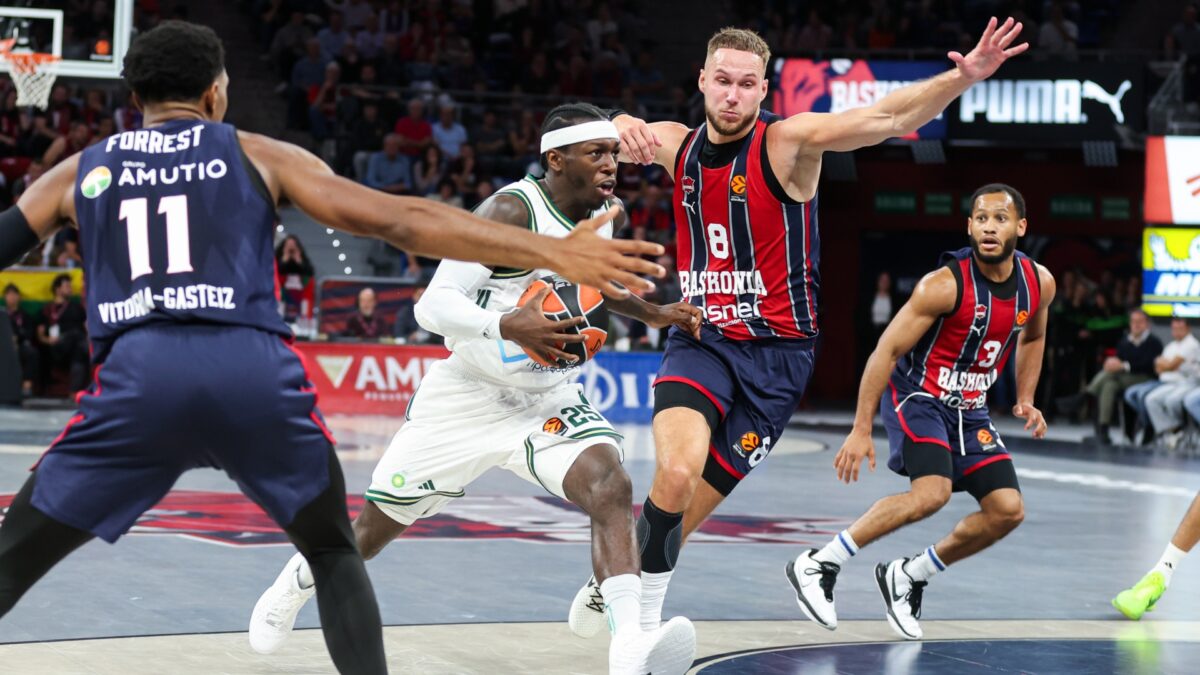 Euroleague: Με… υπογραφή Ναν το πρώτο «διπλό» του Παναθηναϊκού, 84-86 τη Μπασκόνια