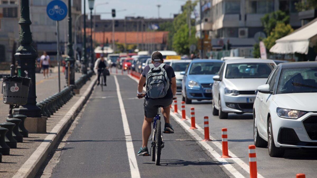Υψηλού ή πολύ υψηλού κινδύνου πάνω από το 65% των τμημάτων του δικτύου ποδηλατοδρόμων στον δήμο Θεσσαλονίκης