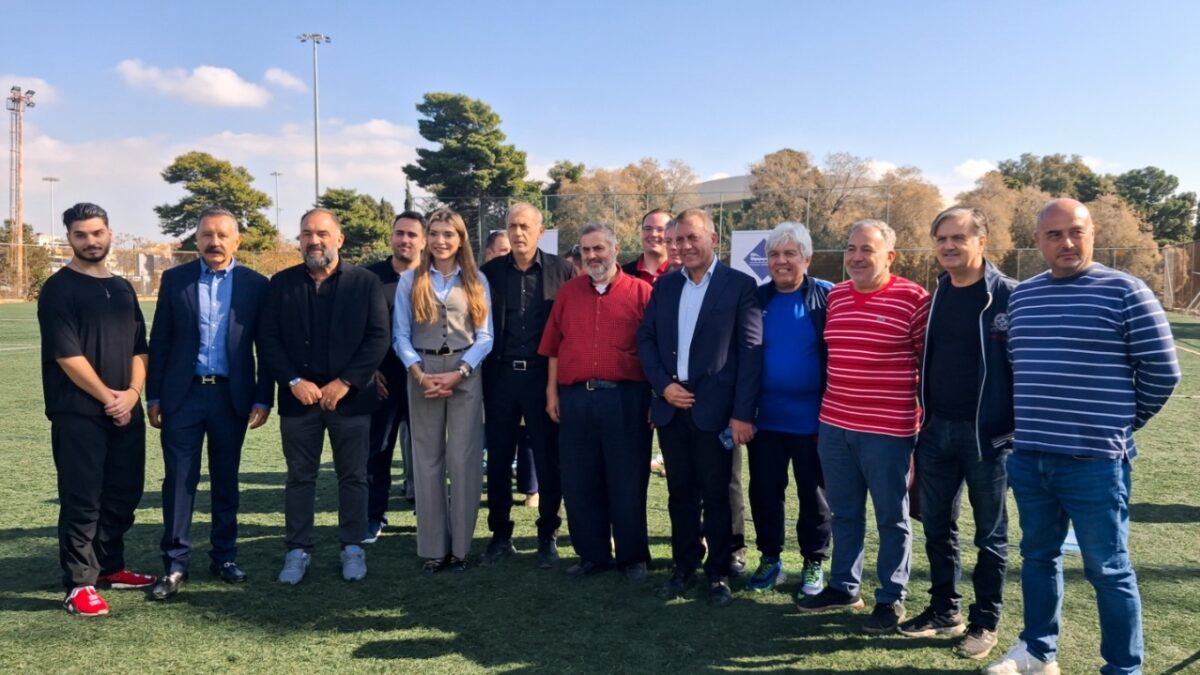 Μώραλης για την ανακατασκευή του γηπέδου ποδοσφαίρου του ΣΕΦ: «Η δέσμευσή μας για τη συμβολή του δήμου στην αναβάθμιση του γηπέδου γίνεται πράξη»