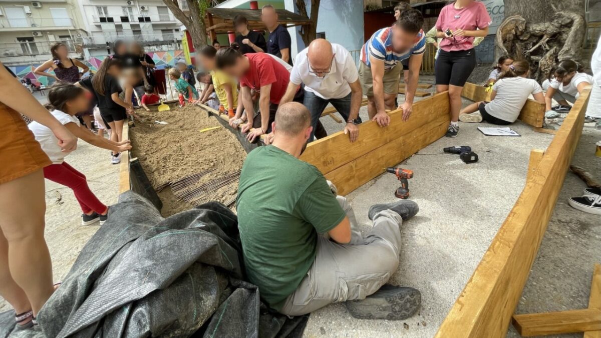 Ένας νέος σχολικός λαχανόκηπος δημιουργείται με τη βοήθεια της Περιβαλλοντικής Οργάνωσης Μαμαγαία